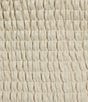 Moa Moa V-Neck Halter Faux Suede Smocked Top - Image 4