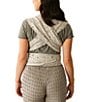 MOBY Moby Classic By Petunia Pickle Bottom Print Wrap Baby Carrier, Color:Seaside Poppies - Image 2