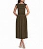 Mod Ref Dropwaist Ruched Maxi Dress - Image 1