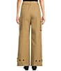 Mod Ref Full Length Pleated Trouser Pants, Color:Khaki - Image 2