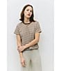 Mod Ref Knit Crew Stripe T-Shirt - Image 5