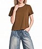 Mod Ref Knit Solid Colorblock T-Shirt - Image 1