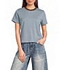 Mod Ref Knit Solid Colorblock T-Shirt - Image 1