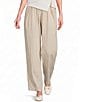 Mod Ref Pleated Elastic Waist Wide Leg Pants - Image 1