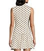 Mod Ref Polka Dot Mock Cowl Neck Sleeveless Modal Tank - Image 2