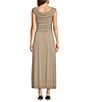 Mod Ref Ruched Mesh Maxi Dress - Image 2