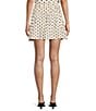 Mod Ref Ruched Waist Polka Dot Mini Skirt - Image 2