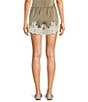 Mod Ref Satin Lace Trim Shorts - Image 2