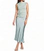 Mod Ref Solid Cowl Mock Neck Sleeveless Modal Tank - Image 3