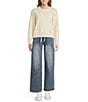Mod Ref Stripe Long Sleeve Crew Sweater - Image 3