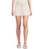 Mod Ref Tie Front Sweater Coordinating Shorts - Image 1