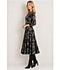 Moda Tara Contrasting Floral Sweater Dress - Image 3