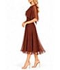 Moda Tara Dot Capelet Dress - Image 3