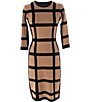 Moda Tara Geometric Sweater Dress - Image 4