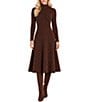 Moda Tara Herringbone Print Sweater Dress - Image 1