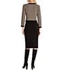 Moda Tara Two Piece Sweater Jacket Dress - Image 2