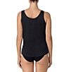 Modern Movement Reversible Satin Tank, Color:Black - Image 2