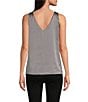 Modern Movement Reversible Satin Tank, Color:Black - Image 9