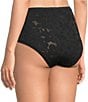 Modern Movement Burnout Mesh Floral Brief Panty - Image 2