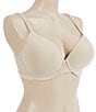 Color:Doeskin - Image 1 - Comfortably Cool Underwire T-Shirt Bra
