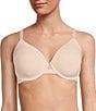 Color:Peach - Image 1 - Comfortably Cool Underwire T-Shirt Bra