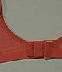 Color:Brick Red - Image 3 - Comfortably Cool Wire-Free T-Shirt Bra