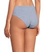 Color:Heather Baby Lavender - Image 2 - Cotton Seamless Hipster Panty
