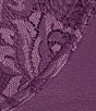 Modern Movement Hidden Comfort Underwire Lace Unlined Bra, Color:Wine Berry - Image 3