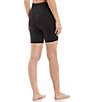 Color:Black - Image 2 - Lace Trim Smoothing Slip Shorts