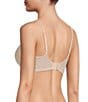 Color:Peach Whip - Image 2 - Lace Wing Push-Up Bra