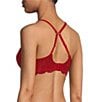 Color:Savvy Red/Gold - Image 2 - Lurex Lace Wing Push-Up Bra