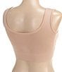 Color:Sable Rose - Image 2 - Scoop Neck Seamless Sports Bra