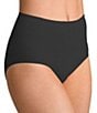 Color:Black - Image 1 - Stretch Seamless Brief Panty