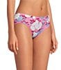 Modern Movement Seamless Floral Print Hipster Panty, Color:Floral Print - Image 1