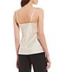 Color:Pearled Ivory - Image 2 - Seamless Satin Matte Camisole