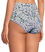 Color:Lavender Ditsy Floral - Image 2 - Soft Stretch Seamless High Rise Ditsy Floral Brief Panty