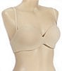 Color:Doeskin - Image 1 - Seamless Sweetheart Neckline Convertible Strapless Bra