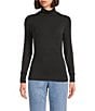 Modern Movement Warmwear Long Sleeve Turtleneck Top, Color:Black - Image 1