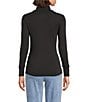 Modern Movement Warmwear Long Sleeve Turtleneck Top, Color:Black - Image 2