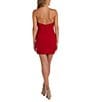 Color:Red - Image 2 - Strapless Bodycon Mini Dress