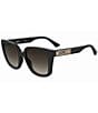Color:Black - Image 1 - Women's MOS146S Square Sunglasses