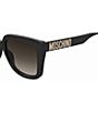 Color:Black - Image 2 - Women's MOS146S Square Sunglasses
