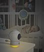 Color:White - Image 2 - Peekaboo Twin Wi-Fi® Baby Monitor with Night Light