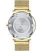 Color:Gold - Image 3 - Bold Evolution Gold Mesh Strap Bracelet Watch