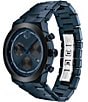 Color:Blue - Image 3 - Men's Bold Fusion Blue Chronograph Bracelet Watch