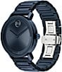 Color:Blue - Image 2 - Bold Men's Evolution 2.0 Quartz Analog Stainless Steel Bracelet Watch