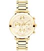 Color:Gold - Image 1 - Bold Women's Evolution Chronograph Bracelet Watch