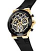 Movado Bold Men's Fusion Quartz Chronograph Silicone Strap Watch - Image 3