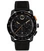 Movado Bold Men's TR90 Quartz Chronograph Silicone Strap Watch - Image 1