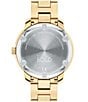 Color:Gold - Image 3 - Bold Women's Verso Gold-Tone Stainless Steel Bracelet Watch